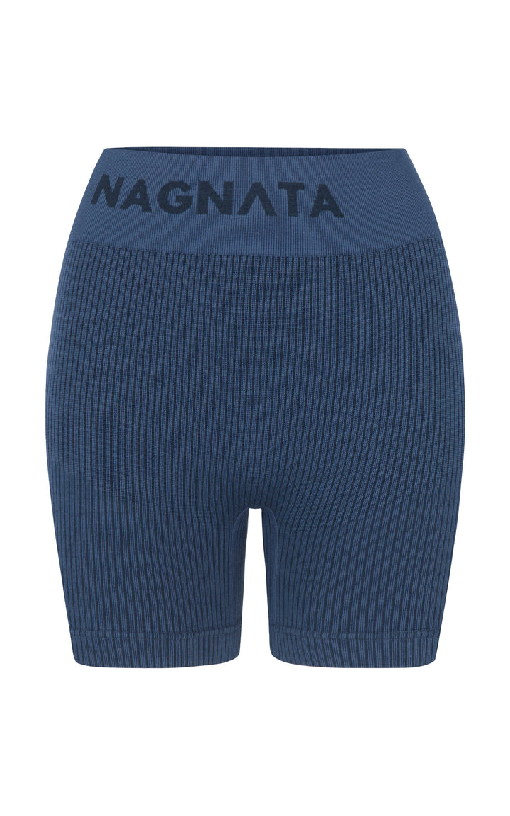 BALLET WOOL MINI SHORT - DENIM