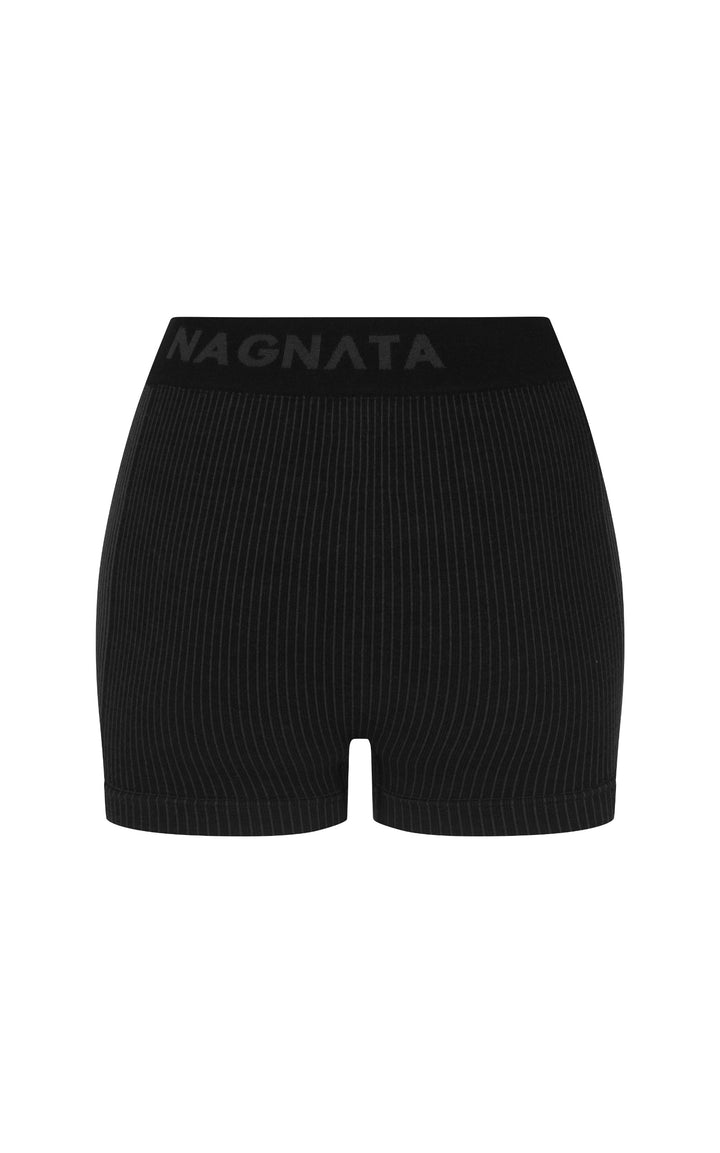 CLASSIC MICRO WOOL MINI SHORT - OBSIDIAN